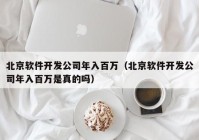 北京软件开发公司年入百万（北京软件开发公司年入百万是真的吗）