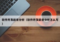 软件开发前景分析（软件开发前景分析怎么写）